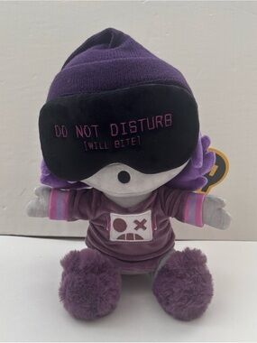 Glitch Productions Murder Drones UZI Pajama Plush - Limited Edition - sleep mask
